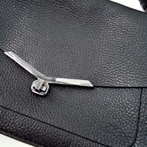 $278 Botkier VALENTINA FLAP SATCHEL in Core Handbag Purse Gunmetal Hardware Bag - Picture 7 of 16